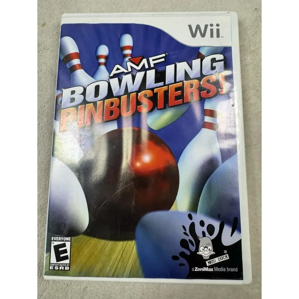 AMF Bowling Pinbusters Nintendo Wii 2007 Bowling Video Game Tested
